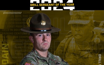 2024, Fires Center of Excellence, Drill Sergeant of the Year Staff Sgt. William Jourdain