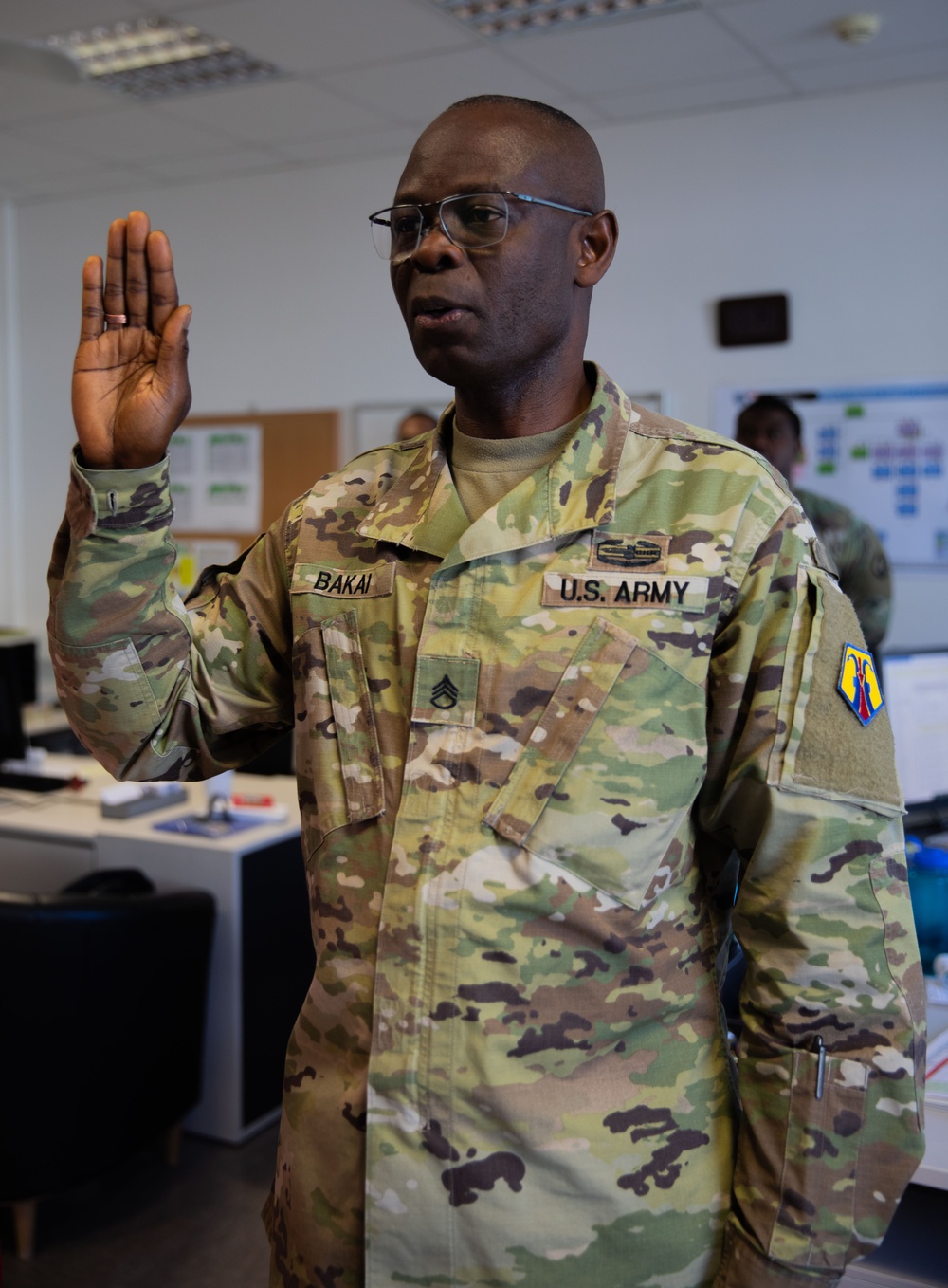 Reserve Finance NCO Reenlists Indefinitely