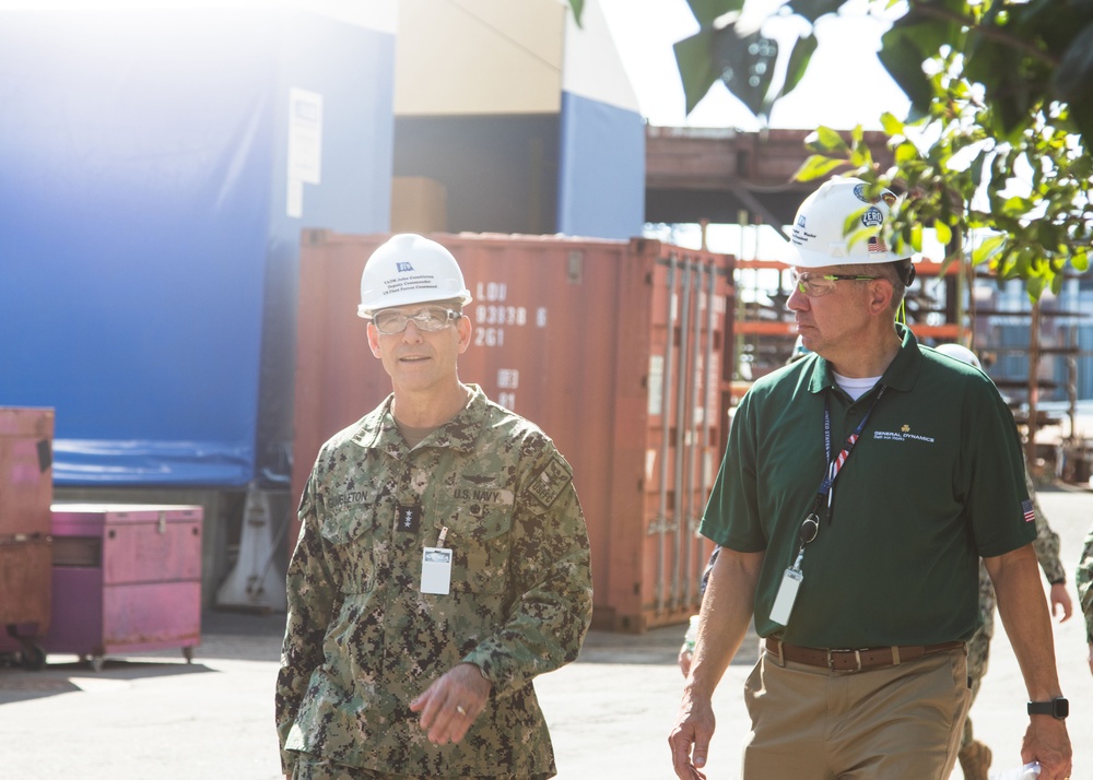 USFF DCOM Visits Bath Iron Works