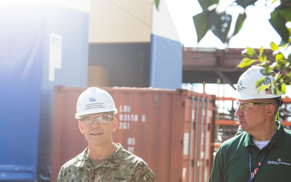 USFF DCOM Visits Bath Iron Works