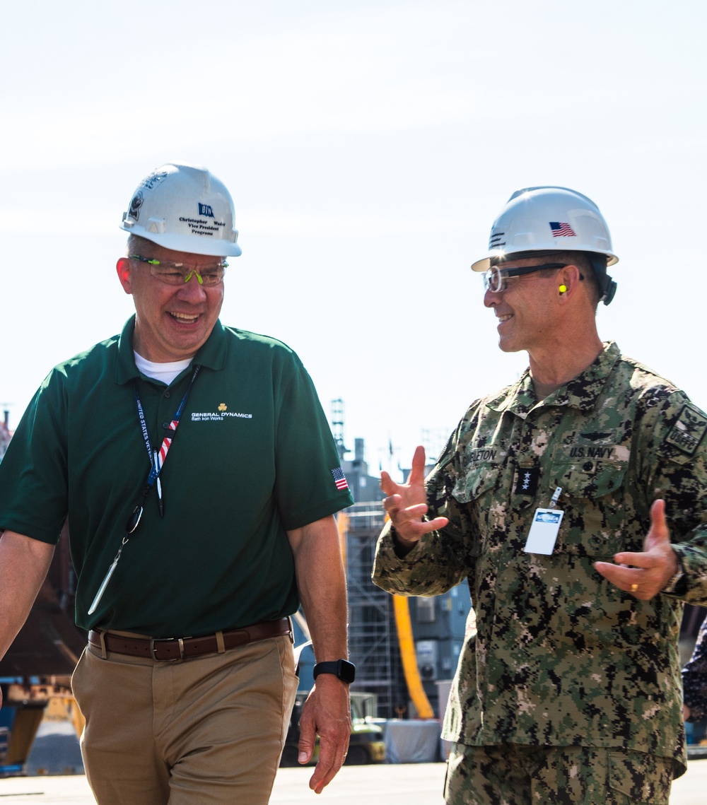 USFF DCOM Visits Bath Iron Works