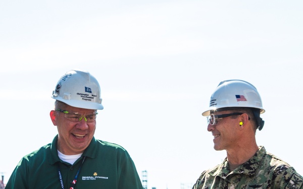 USFF DCOM Visits Bath Iron Works