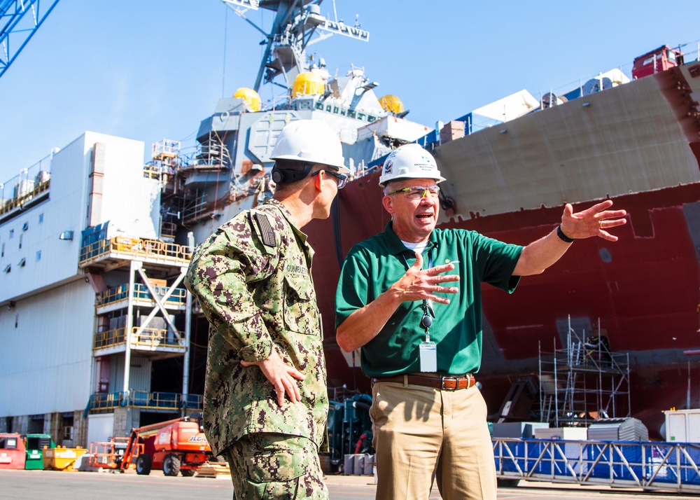 USFF DCOM Visits Bath Iron Works