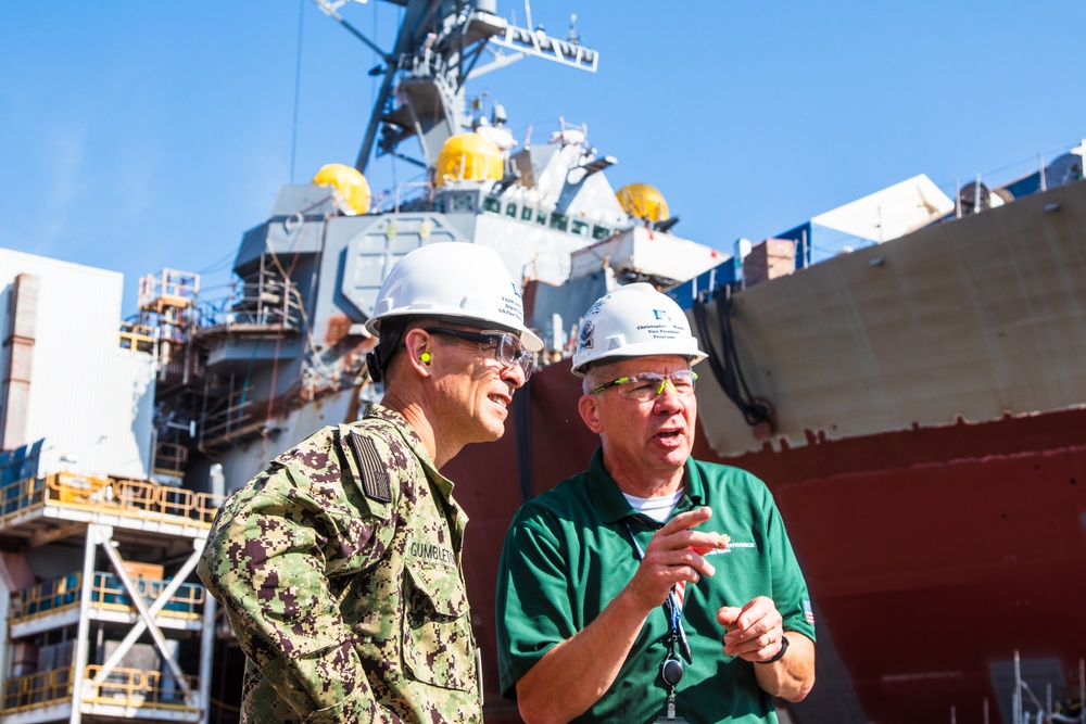 USFF DCOM Visits Bath Iron Works