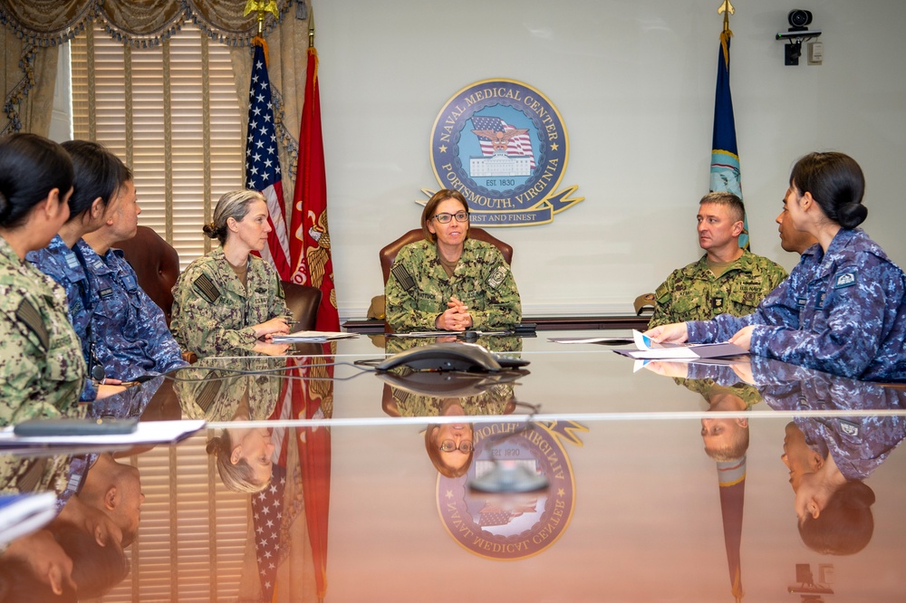 NAVAL MEDICAL CENTER PORTSMOUTH WELCOMES JAPANESE NAVY PERSONNEL