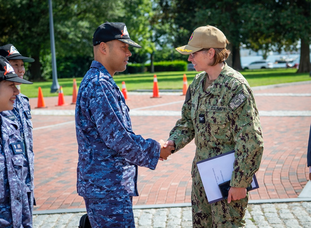 NAVAL MEDICAL CENTER PORTSMOUTH WELCOMES JAPANESE NAVY PERSONNEL