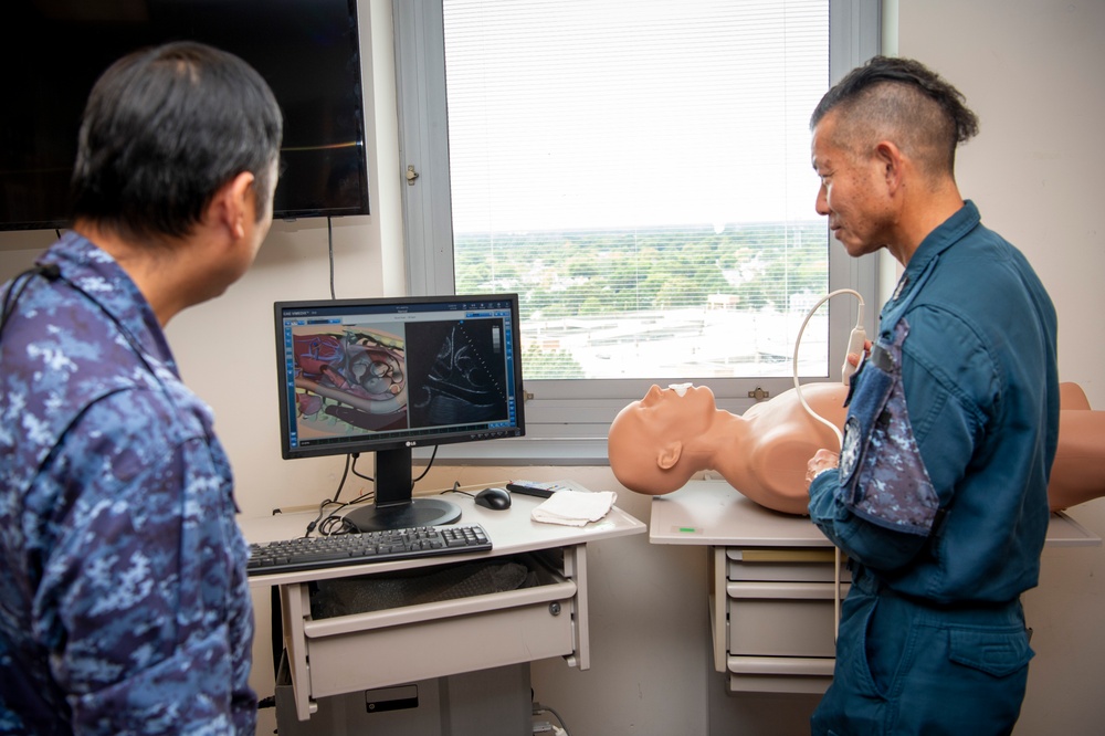 NAVAL MEDICAL CENTER PORTSMOUTH WELCOMES JAPANESE NAVY PERSONNEL