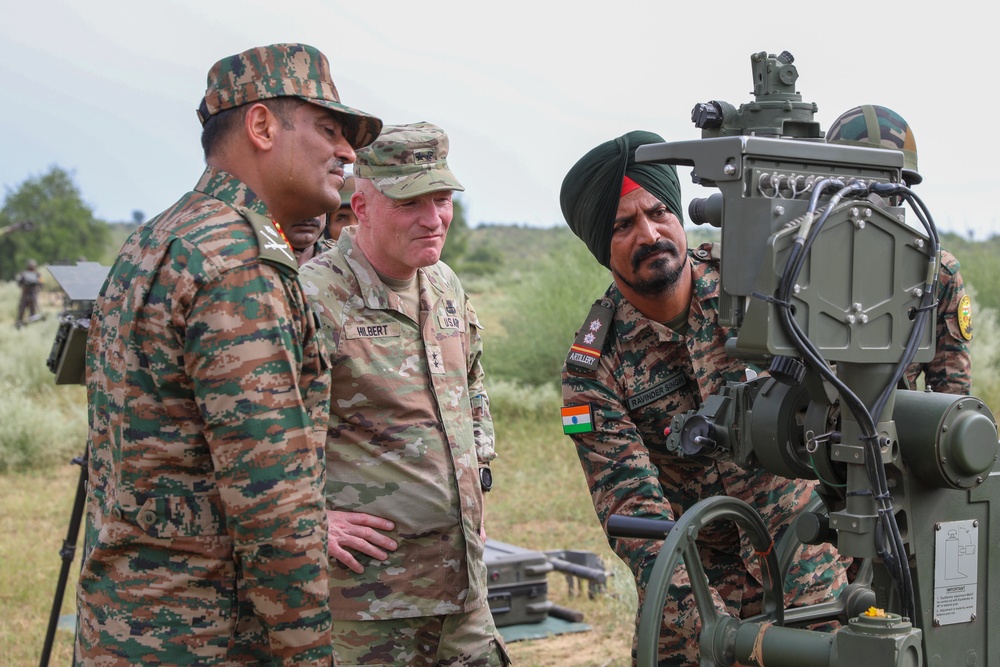 Exercise Yudh Abhyas hosts live fire demonstration