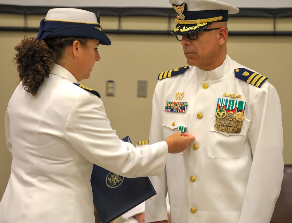 U.S. Coast Guard Port Security Unit holds change of command ceremony