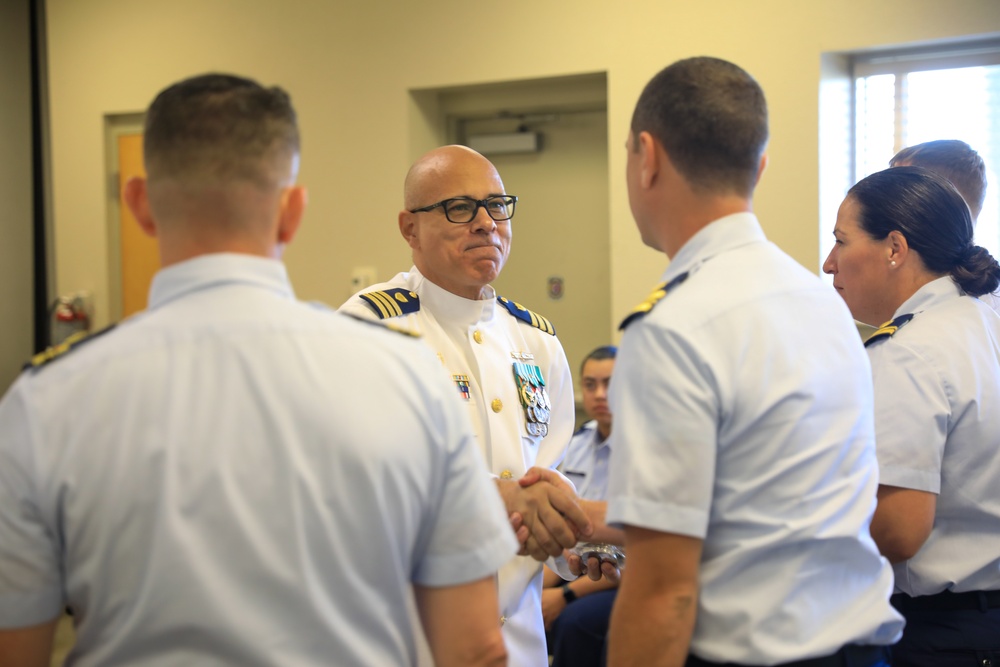 U.S. Coast Guard Port Security Unit holds change of command ceremony