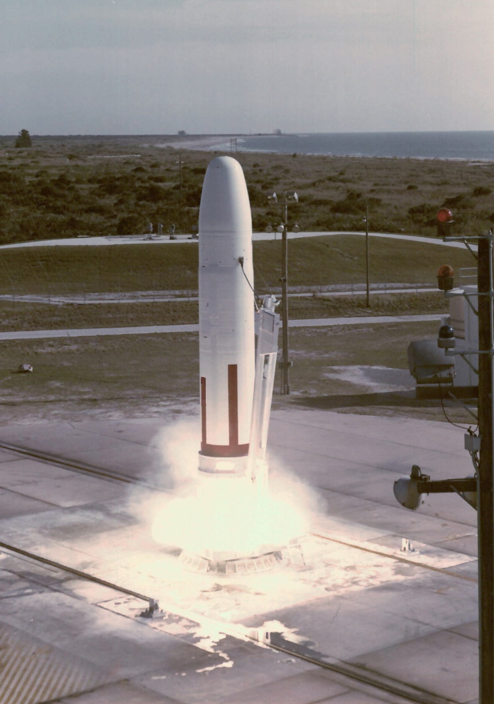 C-4 X-21 pad launch