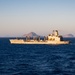 USS New York Replenishment At Sea