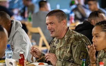 LRC Stuttgart employee steps up to assist USAG Poland with food program support to Soldiers