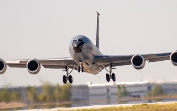 KC-135 takes flight