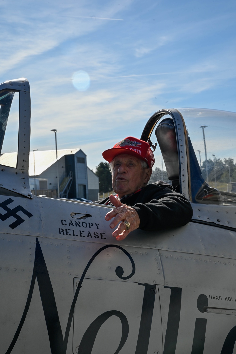 Liberty Wing hosts WWII veteran Ed Cottrell