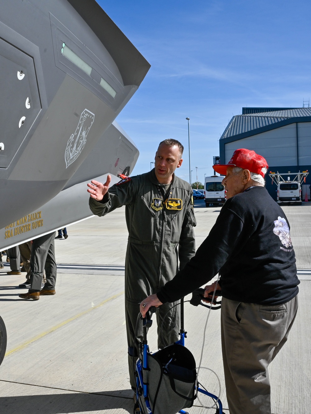 Liberty Wing hosts WWII veteran Ed Cottrell