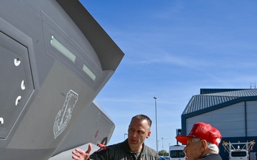 Liberty Wing hosts WWII veteran Ed Cottrell