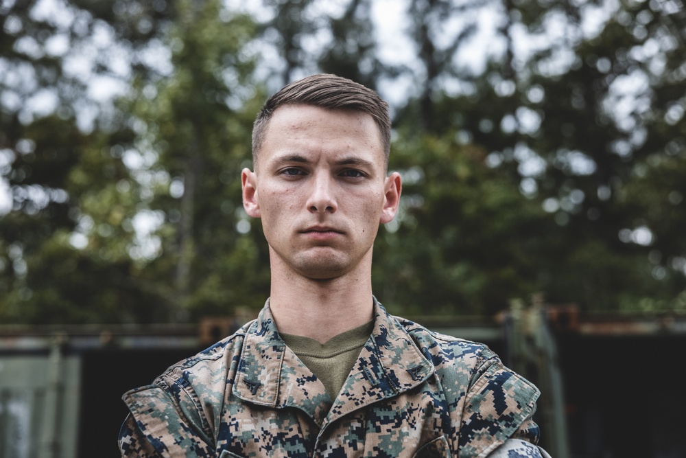 Lance Cpl. Nicolas Wagner; 2nd MLG Warrior of the week