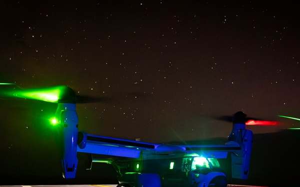 CMV-22B Night Qualifications on Ford