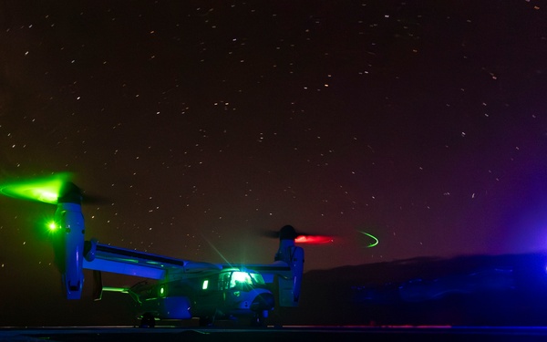 CMV-22B Night Qualifications on Ford