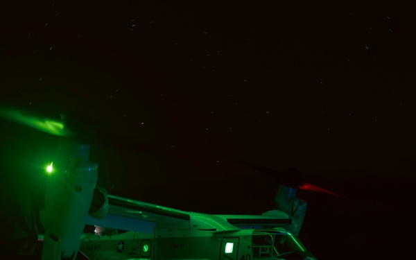 CMV-22B Night Qualifications on Ford