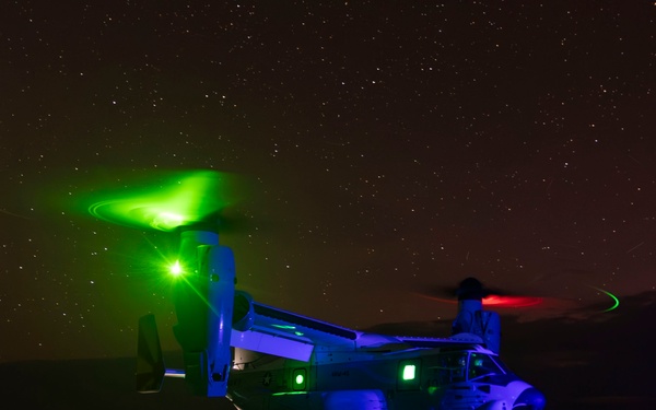 CMV-22B Night Qualifications on Ford