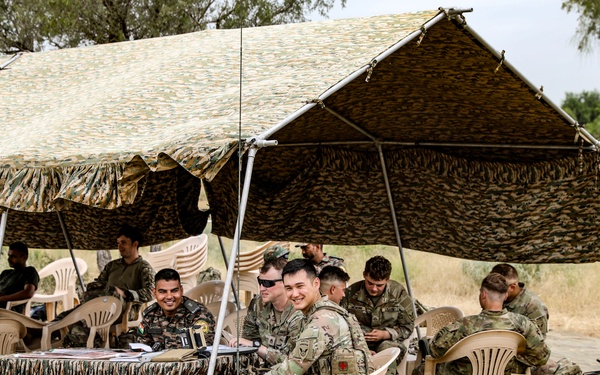 U.S. and Indian Army work together during YA 24