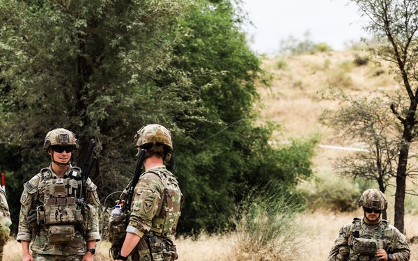 U.S. and Indian Army work together during YA 24