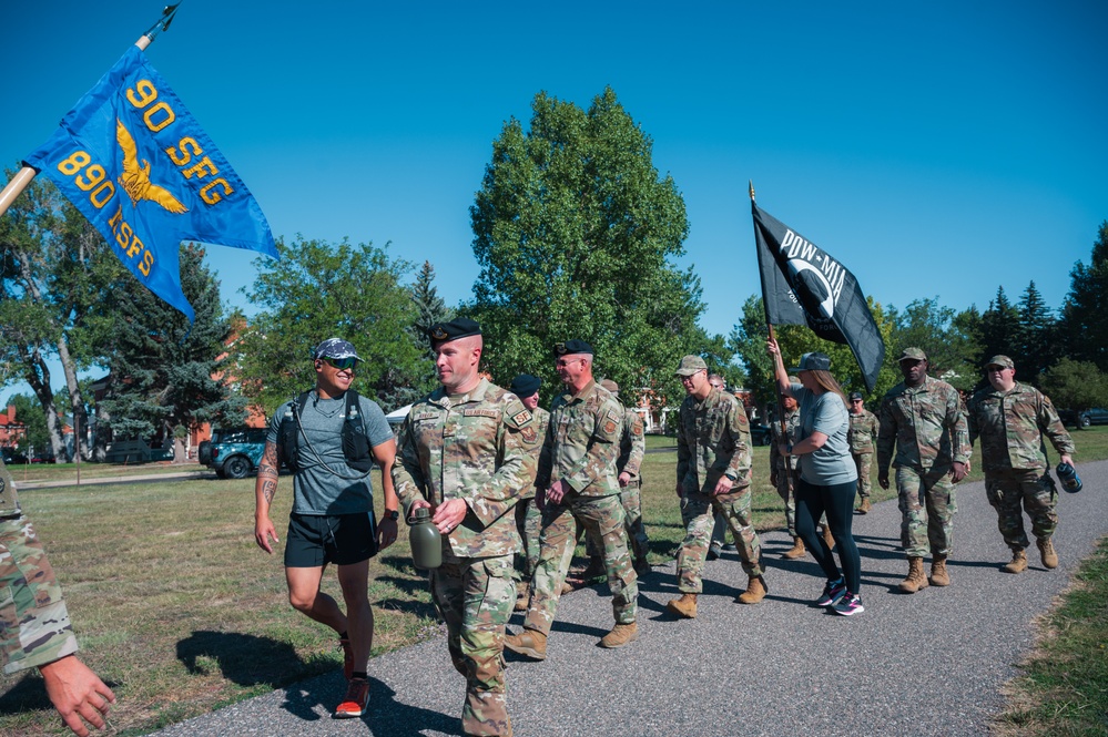 Remembering POW/MIA – father, son run for 24 hours