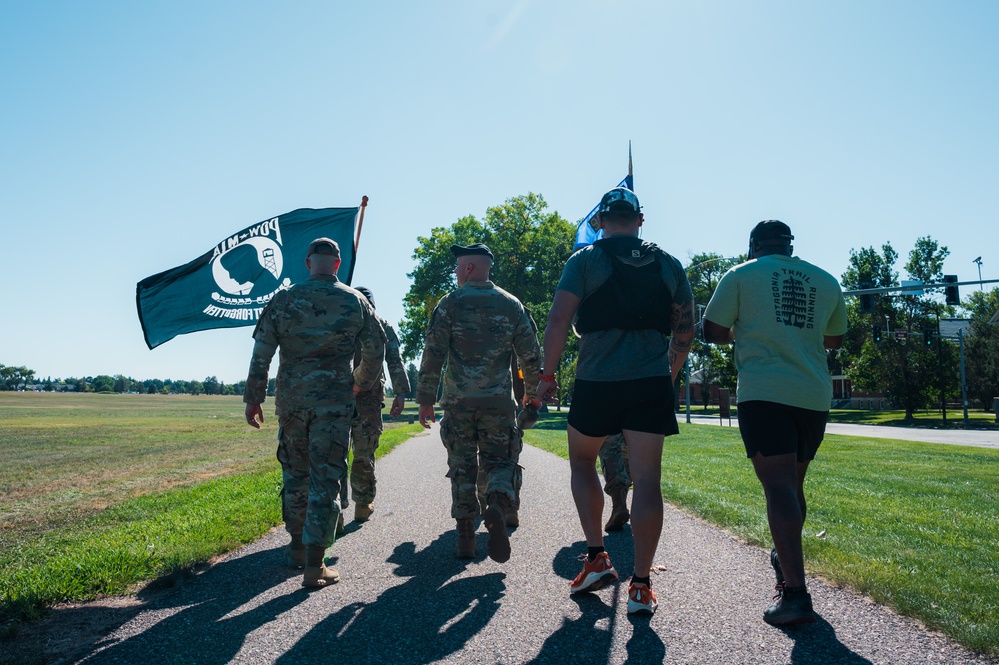 Remembering POW/MIA – father, son run for 24 hours