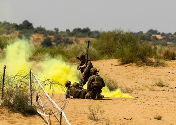 Live fire exercise conducted in Thar Desert