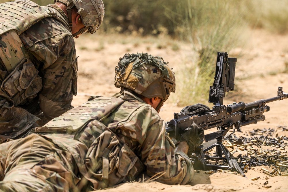 Live fire exercise conducted in Thar Desert