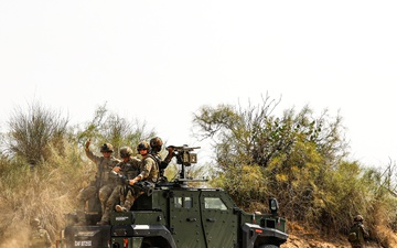 Live fire exercise conducted in Thar Desert