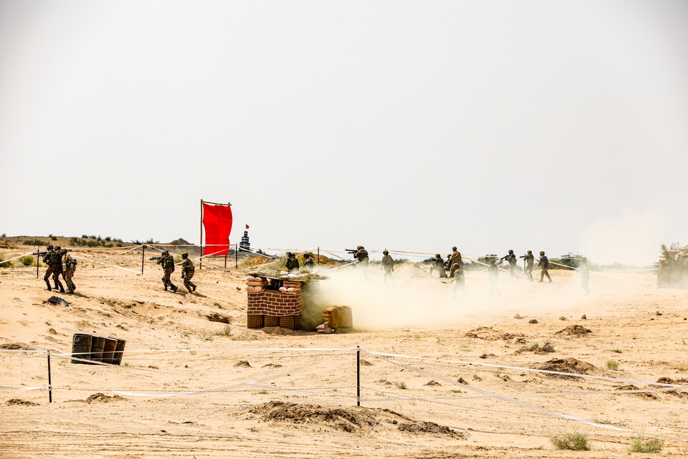 Live fire exercise conducted in Thar Desert