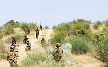 Live fire exercise conducted in Thar Desert