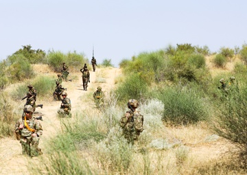 Live fire exercise conducted in Thar Desert