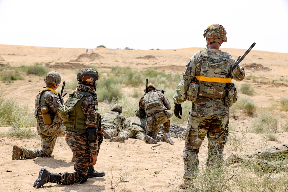 Live fire exercise conducted in Thar Desert