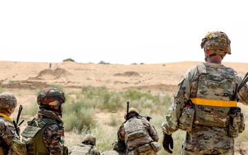 Live fire exercise conducted in Thar Desert