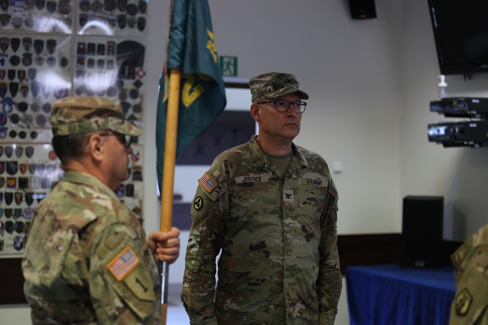 209th DLD hosts Change of Command Ceremony in Poland