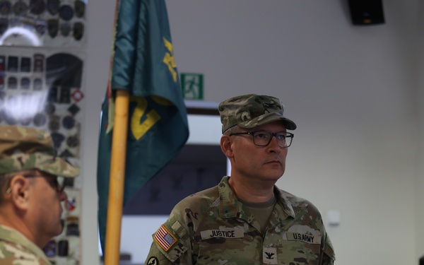 209th DLD hosts Change of Command Ceremony in Poland