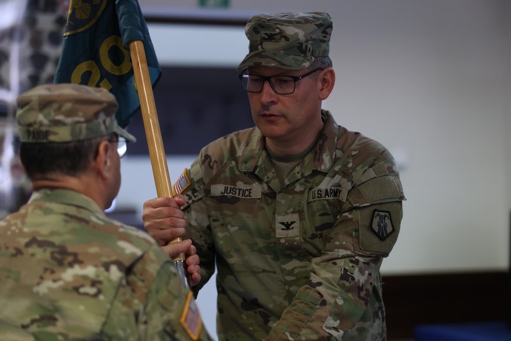 209th DLD hosts Change of Command Ceremony in Poland