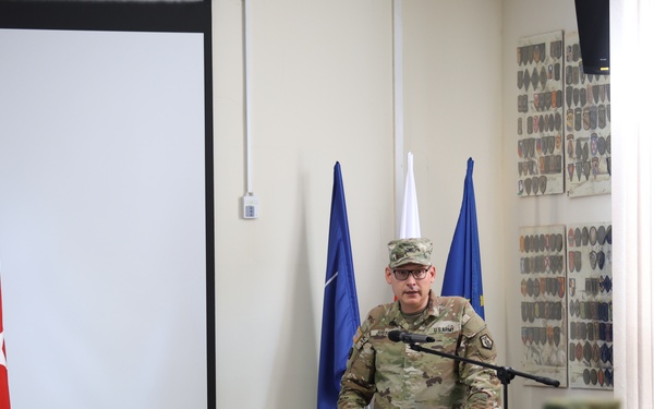 209th DLD hosts Change of Command Ceremony in Poland