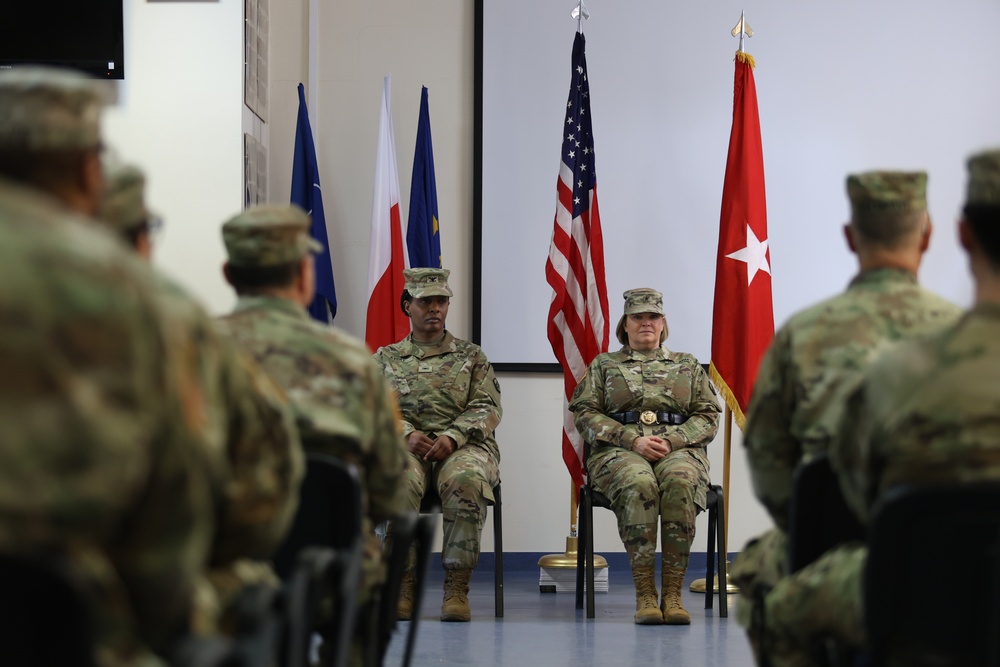 209th DLD hosts Change of Command Ceremony in Poland