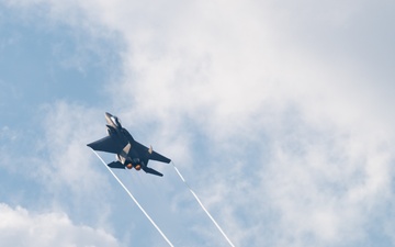 F-15E Strike Eagle performs functional test at Robins