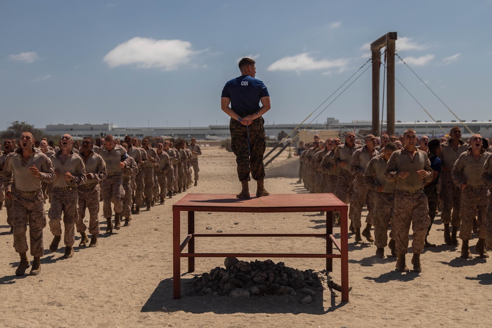 MCRD San Diego India Company Confidence Course