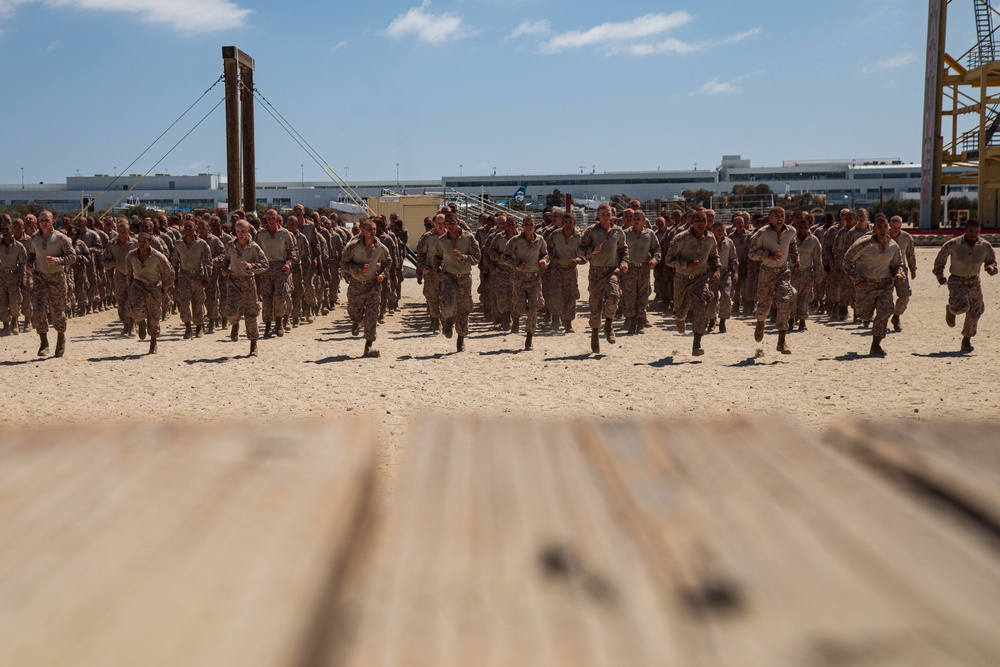 MCRD San Diego India Company Confidence Course