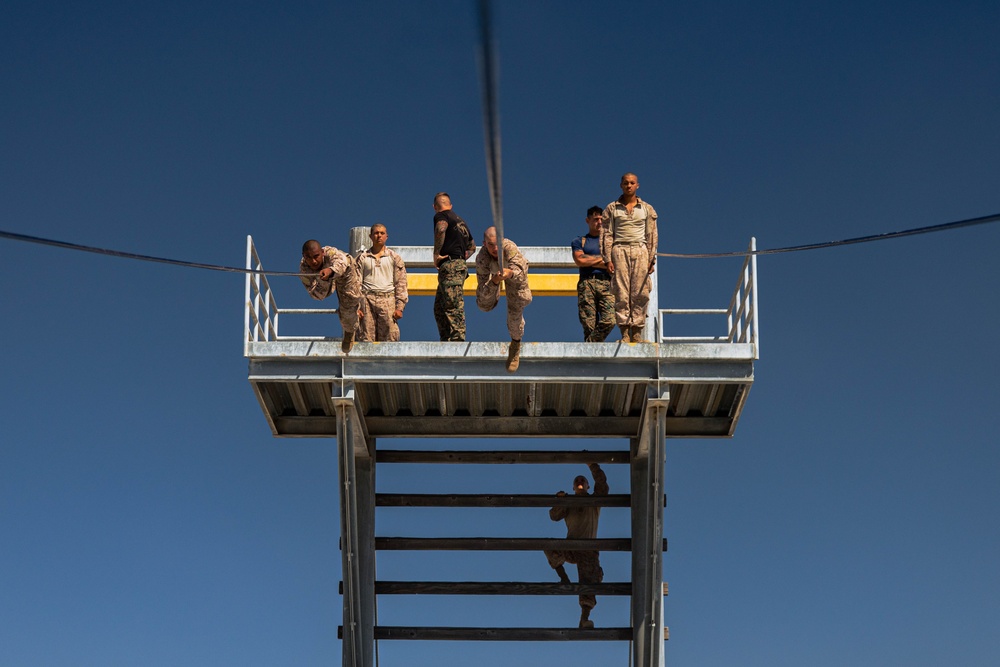 MCRD San Diego India Company Confidence Course