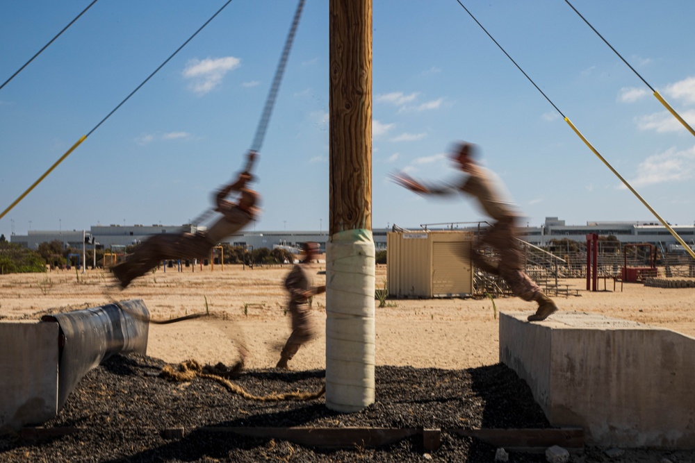 MCRD San Diego India Company Confidence Course