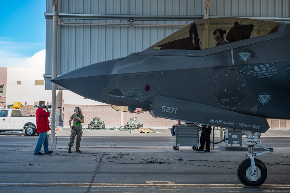 F-35 engine run class