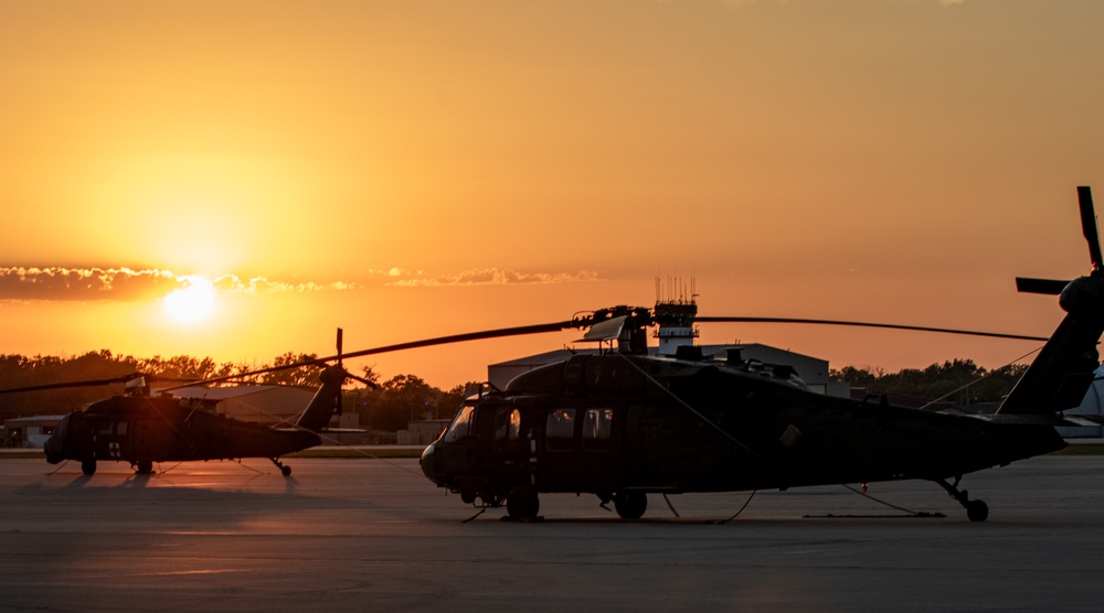 1st Infantry Division hosts Kansas City Chiefs flyover